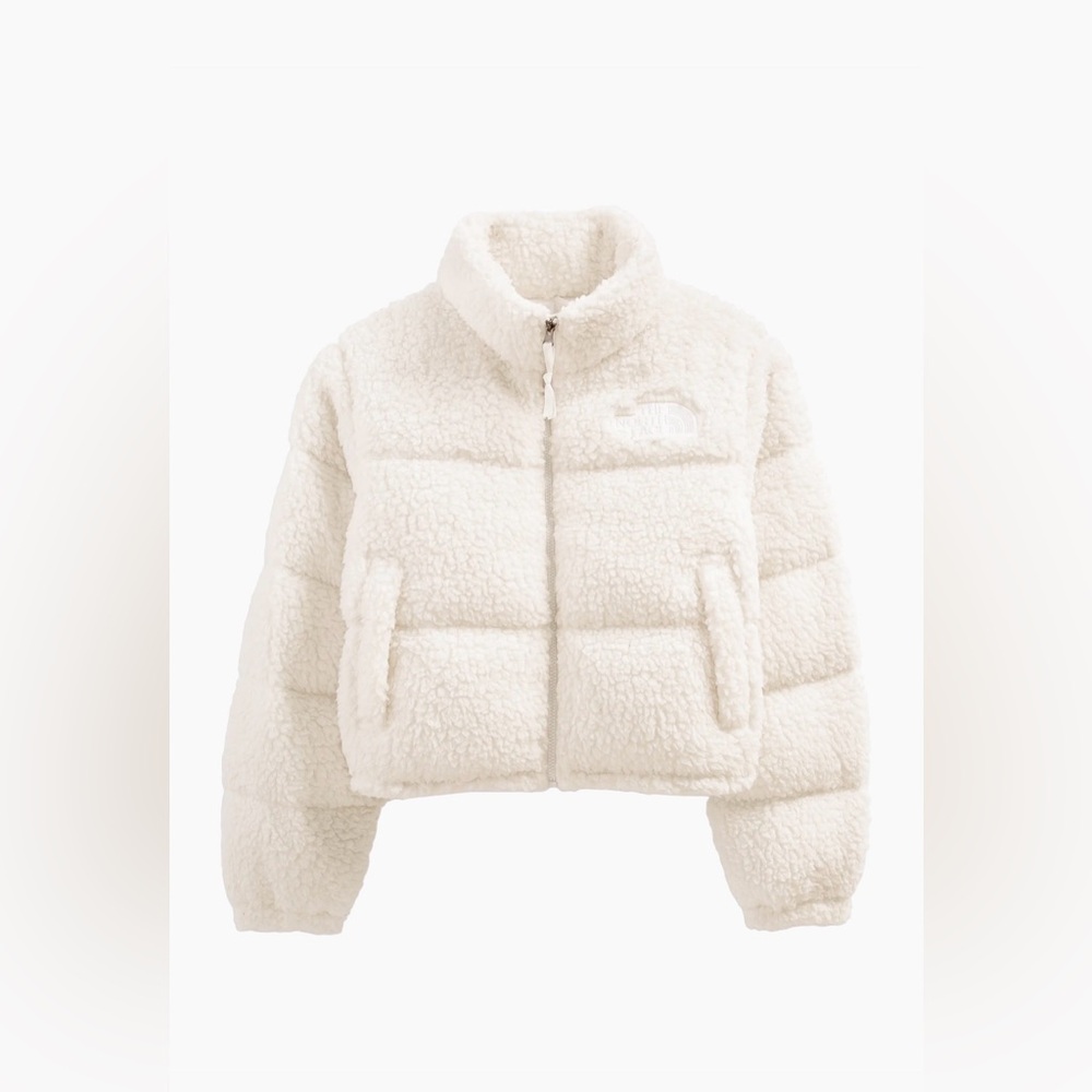 The North Face Sherpa Nuptse Jacket Cream White XS - New without tag